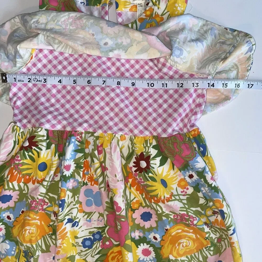 Matilda Jane‎ Dress Girls Sz 12 Brilliant Day Far Out Cotton Floral Party Church
